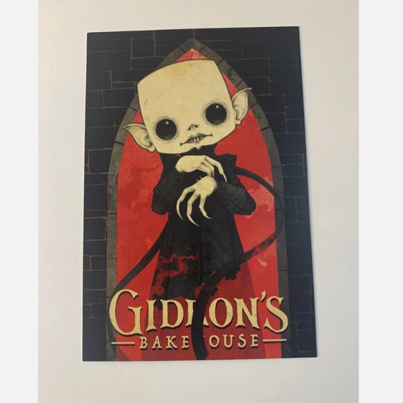 Gideon's Bakehouse Menu Card Nosfere September 2024 Disney Springs New - Picture 1 of 2